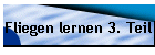 Fliegen lernen 3. Teil